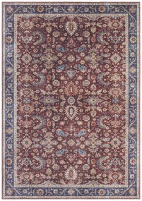 Hanse Home, Kusový koberec Asmar 104004 Bordeaux/Red, 120x160, červená, chodba / predsieň
