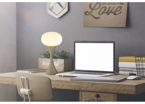 Globo 21027SA - Stolná lampa LULA 1xE14/25W/230V béžová