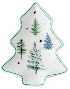 Florina Porcelánový tanier Winterland, 21,5 x 17,5 cm