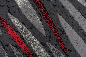 TA Koberec D320B DARK GRAY CHEAP PP CRM Sivý Obdĺžnikový Rozmer: 100x200 cm