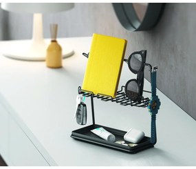 Čierny kancelársky organizér Metaltex My Pocket