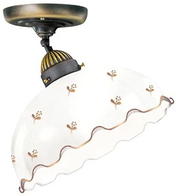 Kolarz 731.10.161-Prisadený luster NONNA 1xE27/75W/230V, priemer 30 cm, kvetinový dizajn, ružové zlato