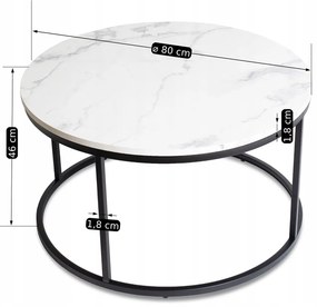 PROXIMA.store - Dizajnový konferenčný stolík CONNY MAX