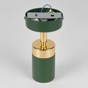 Brilagi - Nástenné bodové svietidlo POKER 1xGU10/25W/230V zelená