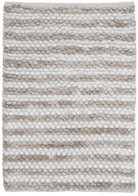 Kúpeľňový koberček LOOP béžový