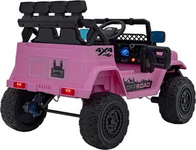 Elektrické autíčko Off-Road CLIMBER ružové