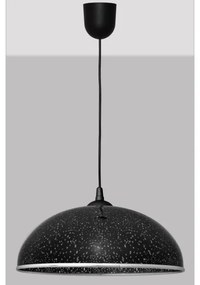 Luster na lanku CIRCLE 1xE27/15W/230V čierna