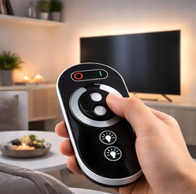 Sada LED neónových COB pásikov 12V 5m 4000K 60W - zdroj + diaľkový ovládač