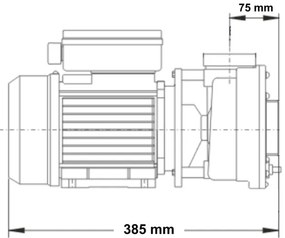 LX Vodné čerpadlo pre vírivky LP250 2,5HP