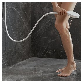 Hansgrohe Rainfinity, ručná sprchová hlavica 130 3-funkčná, biela matná, HAN-26864700