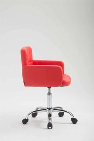 Pracovná stolička L.A. - Červená