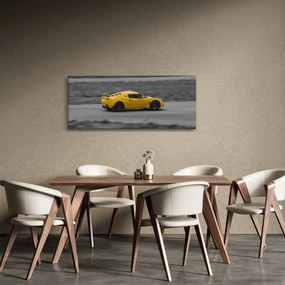 Obraz - Rýchle auto (120x50 cm)