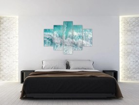 Obraz - Pohľad na vlny oceánu (150x105 cm)