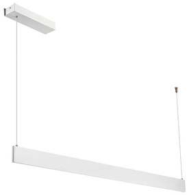 LED Luster na lanku LINEA LED/36W/230V 3000/4000/5700K CRI 90 biela