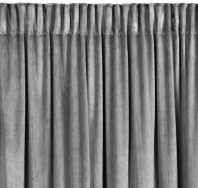 ZATEMŇOVACÍ ZÁVES NA PÁSKE CARLI 140X250 CM STRIEBORNÁ