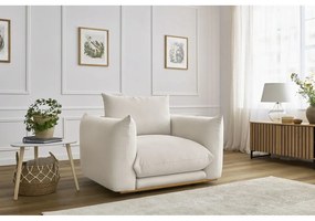 Krémové kreslo Ernest – Bobochic Paris