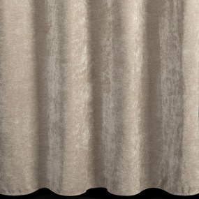 ZÁVES NA KRÚŽKOCH NILO 140X250 CM SVETLOHNEDÁ