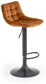 Barová čalúnená stolička BASIC H95