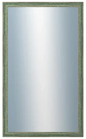 DANTIK - Zrkadlo v rámu, rozmer s rámom 60x100 cm z lišty LYON zelená (2706)