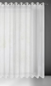ZÁCLONA NA KRÚŽKOCH CARLA 300 CM X 250 CM BIELA