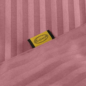 SATÉNOVÉ OBLIEČKY VERA 160X200 CM, 2 KS 70X80 CM PUDROVÉ