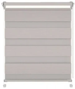 Gario Roleta Deň a noc Mini Standard Tmavá ľanová Šírka: 128 cm, Výška: 220 cm