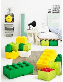 Biely úložný box štvorec LEGO®