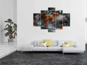 Obraz - Včelojedi (150x105 cm)