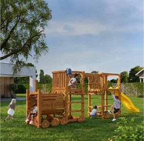 | Detské ihrisko Marimex Play 025 + žltá šmykľavka | 11640668