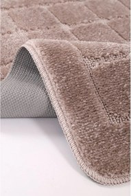 Hnedé kúpeľňové predložky v súprave 2 ks 50x80 cm Kareli – Foutastic