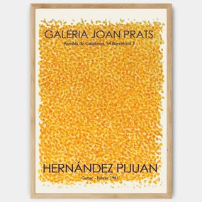 Plagát Yellow Dots | Hernández Pijuan