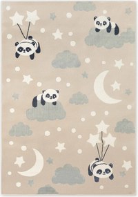 Hanse Home, Detský koberec Adventures 106428 Beige Multicolor, 120x170, béžová, detská izba