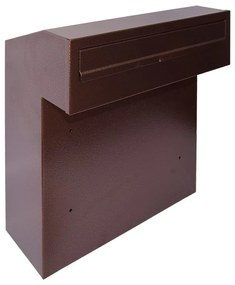 W3 - 4 poštová schránka medený antik Medený antik