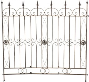 Mriežka na popínavé rastliny Mangold - 115 x 125 cm - Bronzová