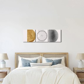 Obraz - Rustic Arches N⁰3 (s hodinami) (90x30 cm)