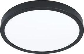 Eglo 901299-LED Stropné svietidlo FUEVA LED/14,2W/230V 2700/4000/6500K pr.27,8cm čierne