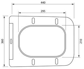 Sapho Sapho, PORTO WC sedátko, SLIM, Soft Close, Easy Take, biela, PZS102V