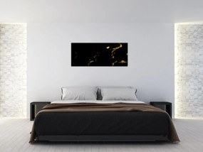 Obraz - Zlaý dekor (120x50 cm)