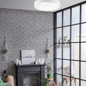 Stropné svietidlo NATURAL 4xE27/60W/230V ø 57,5 cm biela/borovica