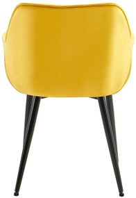 Stolička Tanna - zamat - Žltá