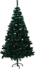 Vianočný stromček s kovovým stojanom, 120 cm, CHRISTMAS TYP 10