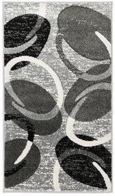 Koberce Breno Kusový koberec PORTLAND 2093/PH2Z, sivá, viacfarebná,67 x 120 cm