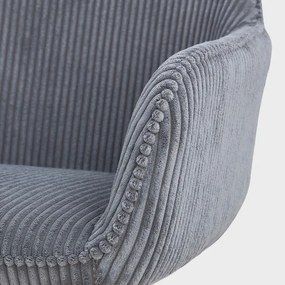 Jedálenská stolička PEMA tmavosivá 708817