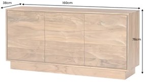 Komoda 47149 Desert 160cm Drevo Acaci - Komfort-nábytok