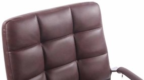 Design-Shop Kancelárska stolička DS19467401 - Bordová