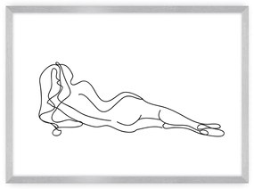 Plagát Figure Line III