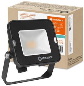 LED reflektor 10W 1000lm 4000K IP65 čierny LEDVANCE COMPACT V