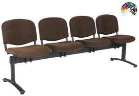 Štvormiestna lavica multised IMPERIA ISO čalúnenie FILL, SUEDINE