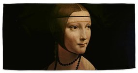 Sablio Uterák Dáma s hranostajom - Leonardo da Vinci - 50x100 cm