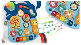 Ricokids vzdelávací stôl 4v1 modrý 781900
